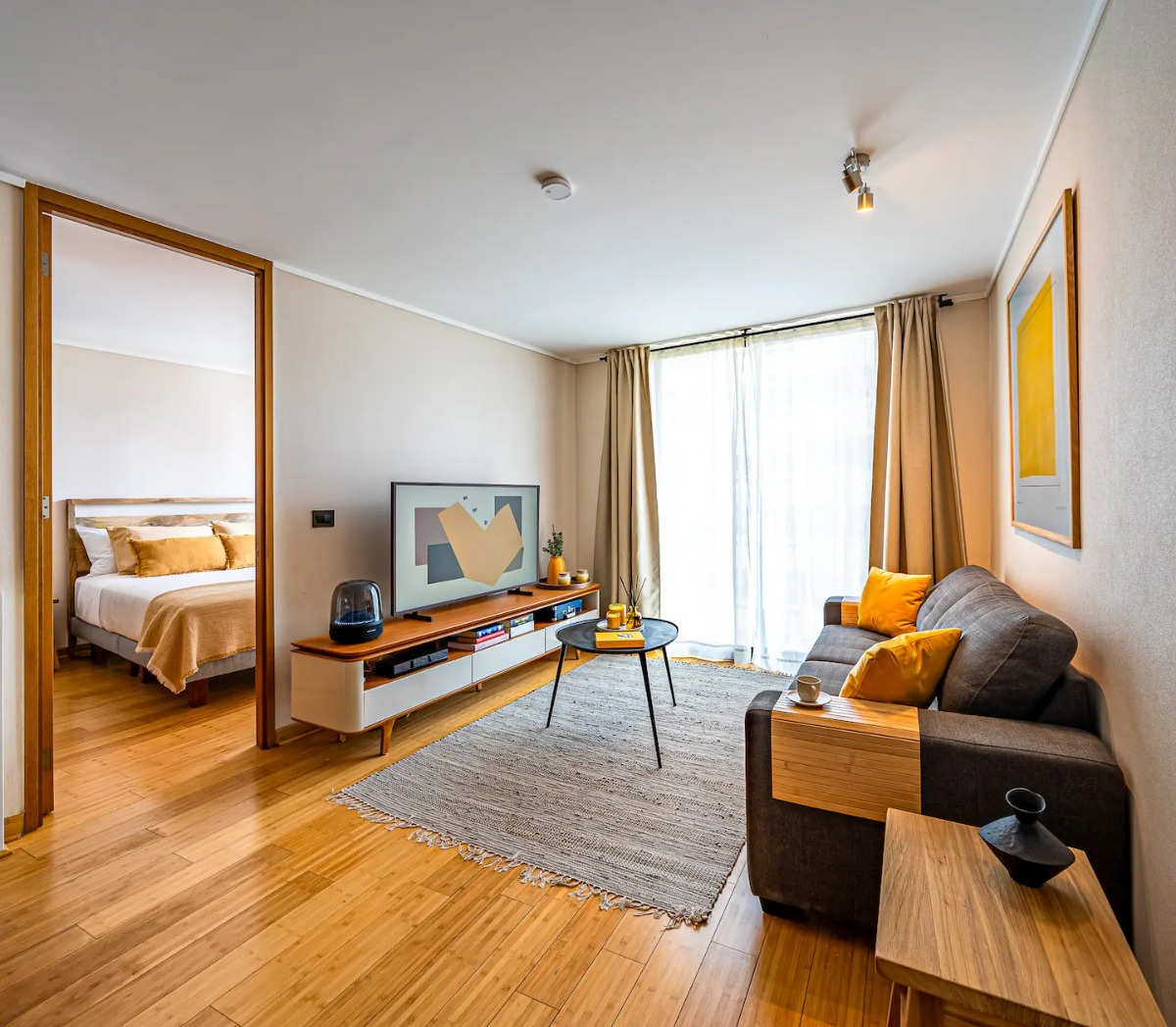 Arriendo Departamento 1D en suite 1B 1E 1B Barrio El Golf - Las Condes