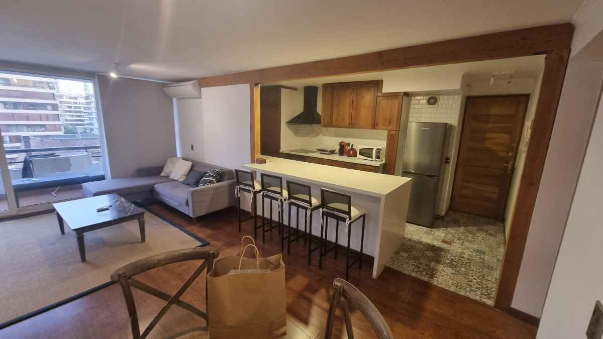 Arriendo Departamento 2D Barrio El Golf - Las Condes