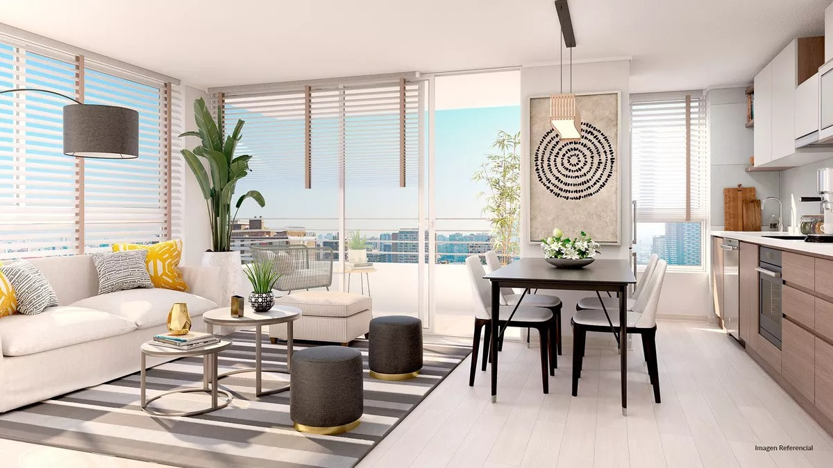 Venta Departamento P 2D en suite Walk-in cl&oacute;set 2B 1E 1B Parque San Eugenio - Metro &Ntilde;uble - &Ntilde;u&ntilde;oa
