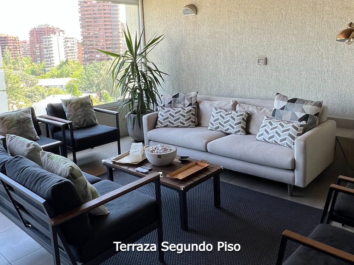 Arriendo Departamento SP 2D en suite 2B 1E 1B Metro Hernando de Magallanes - Las Condes