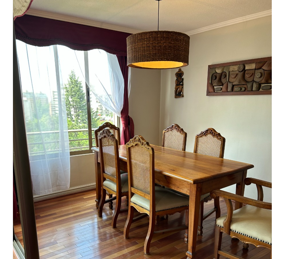 Venta Departamento SO 3D en suite Walk-in cl&oacute;set 2B 2E 1B Vaticano - Las Condes