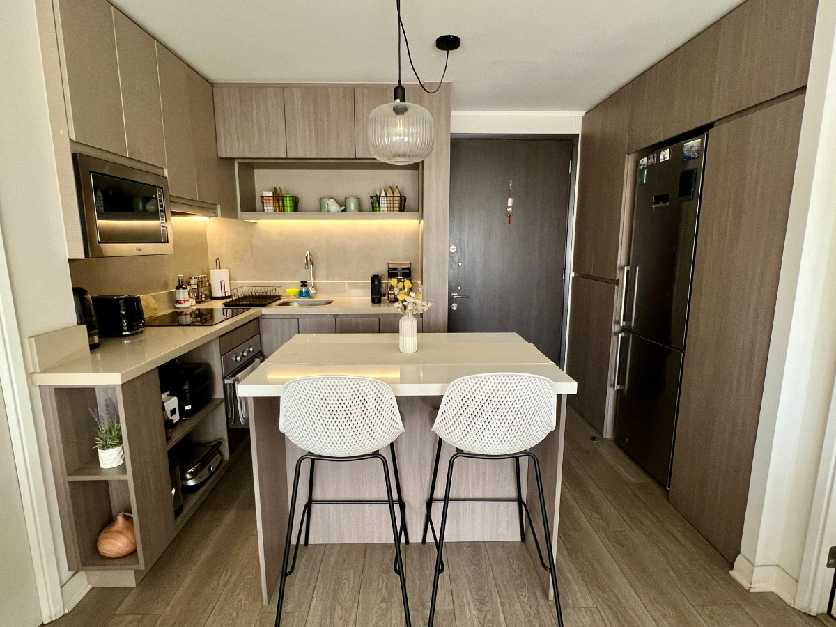 Arriendo Departamento N 2D en suite Walk-in cl&oacute;set 2B 1E 1B Diagonal Oriente - &Ntilde;u&ntilde;oa