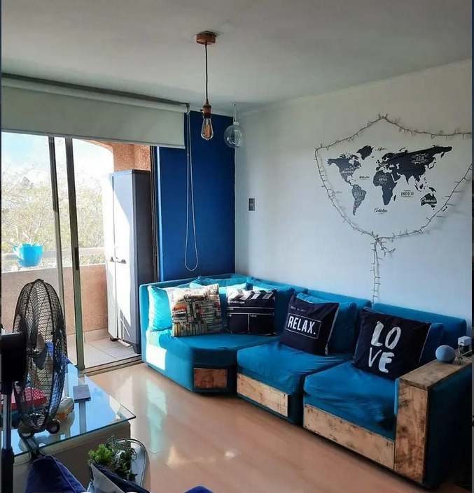 Arriendo Departamento NO 3D Walk-in cl&oacute;set 2B 1E Villa Frei - &Ntilde;u&ntilde;oa