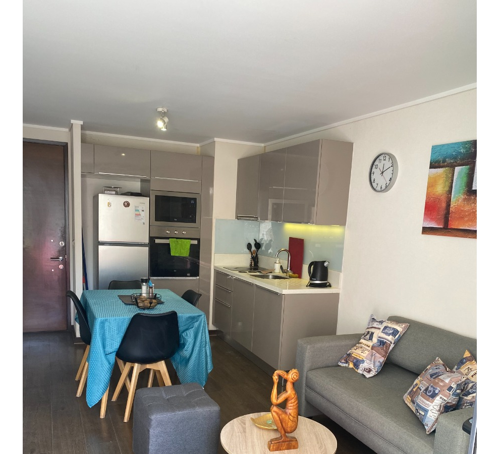 Arriendo Departamento SO 1D en suite 1B 1E 1B Metro Hernando de Magallanes - Las Condes