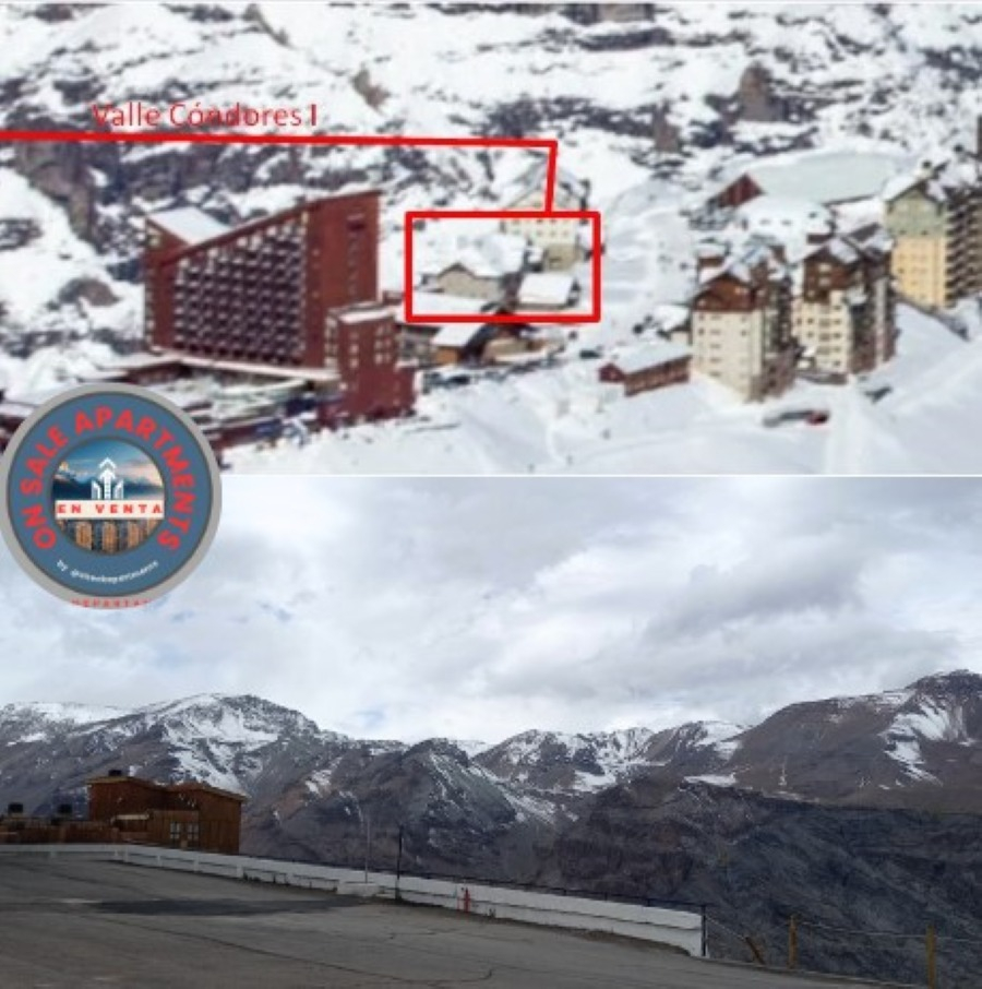 Venta Departamento O 2D en suite Walk-in cl&oacute;set 2B 1E 1B Centros Invernales - Lo Barnechea