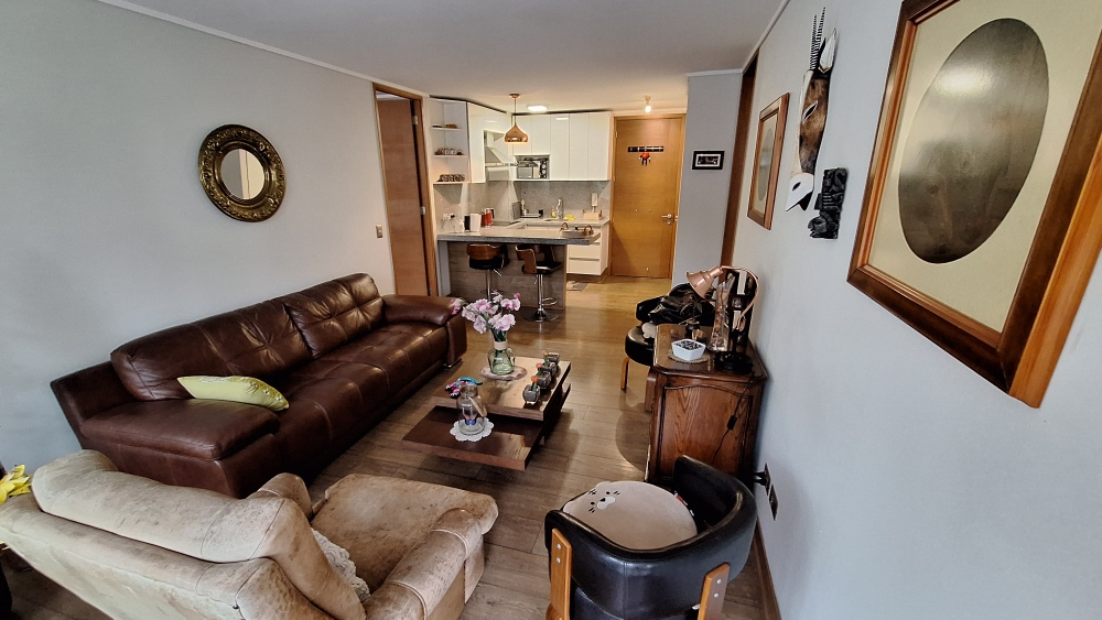 Arriendo Departamento 2D 2B 1E 1B Metro Bilbao - Providencia