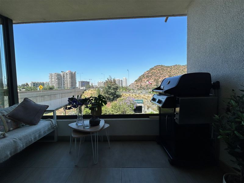 Arriendo Departamento Sur-Poniente 1D en suite Walk-in cl&oacute;set 1B 1E 1B La Dehesa - Lo Barnechea