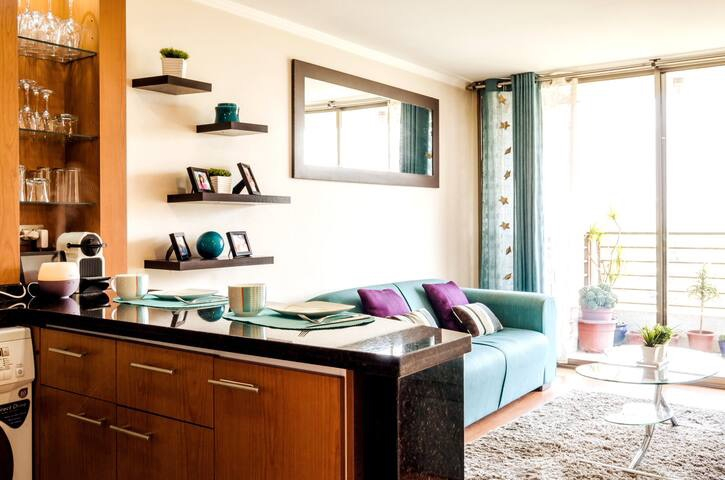 Venta Departamento 1D Parque Arauco - Las Condes