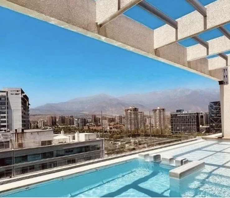 Venta Departamento SP 3D en suite Walk-in cl&oacute;set 2B 2E 1B Parque Arauco - Las Condes