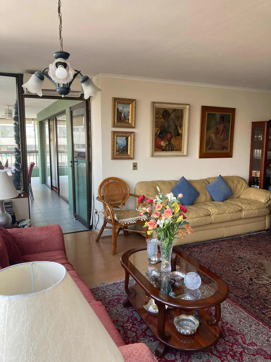 Venta Departamento NO 4D en suite Walk-in cl&oacute;set 4B 2E 1B Metro Escuela Militar - Las Condes