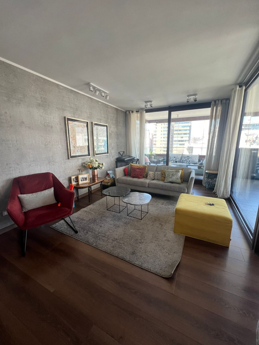 Arriendo Departamento NO 3D en suite Walk-in cl&oacute;set 3B 2E 1B Parque Arauco - Las Condes