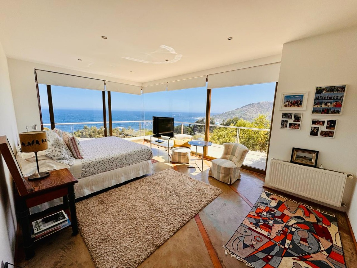 Venta Casa NP 7D en suite Walk-in cl&oacute;set 7B 6E 1B Las Cujas - El Pangue - Zapallar