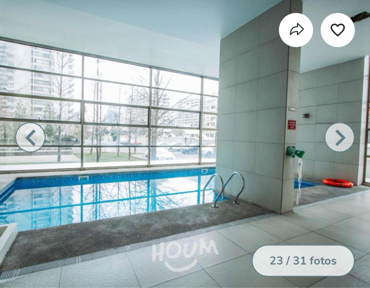 Arriendo Departamento 1D 1B 1E 1B Parque Arauco - Las Condes