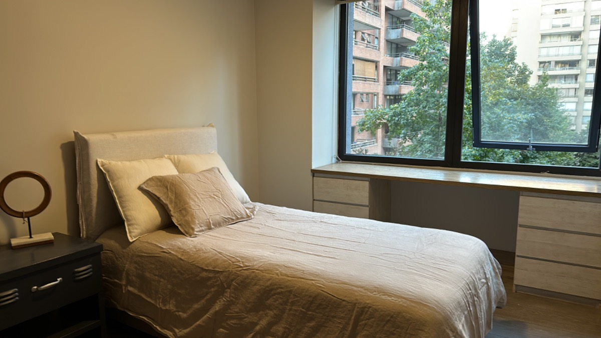 Departamento NO 3D en suite 3B 2E 1B Metro Escuela Militar - Las Condes