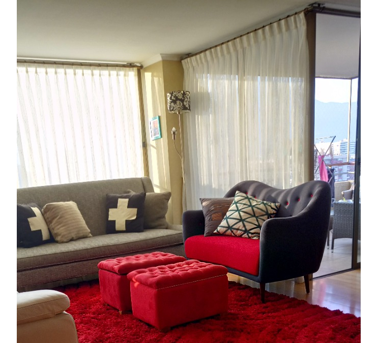 Arriendo Departamento NOSP 4D en suite Walk-in cl&oacute;set 4B 2E 1B Parque Arauco - Las Condes