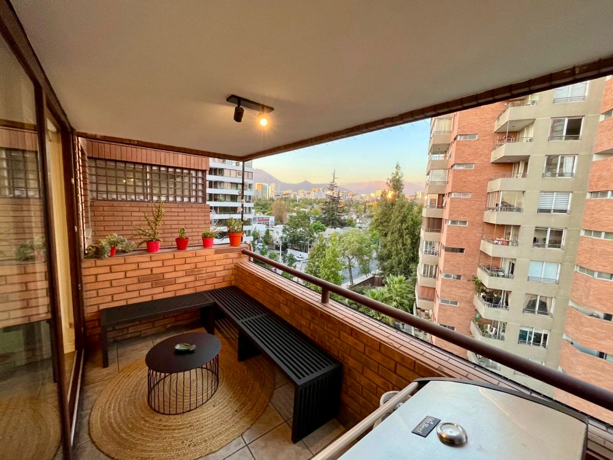 Arriendo Departamento SO 3D en suite Walk-in cl&oacute;set 3B 1E 1B Metro Escuela Militar - Las Condes