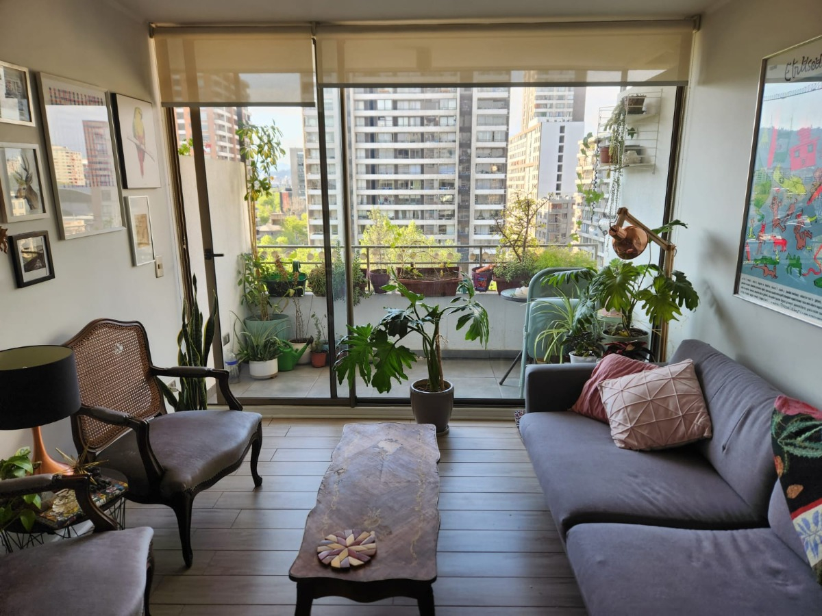 Arriendo Departamento N 2D en suite 2B 1E Metro Monse&ntilde;or Eyzaguirre - &Ntilde;u&ntilde;oa