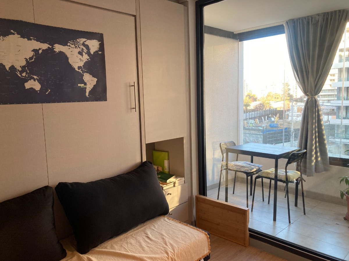 Arriendo Departamento P 1B 1E Metro Hernando de Magallanes - Las Condes