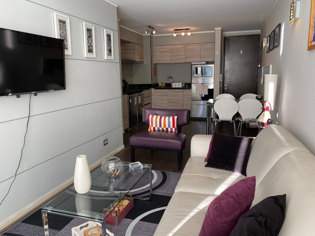 Arriendo Departamento 1D Metro Hernando de Magallanes - Las Condes