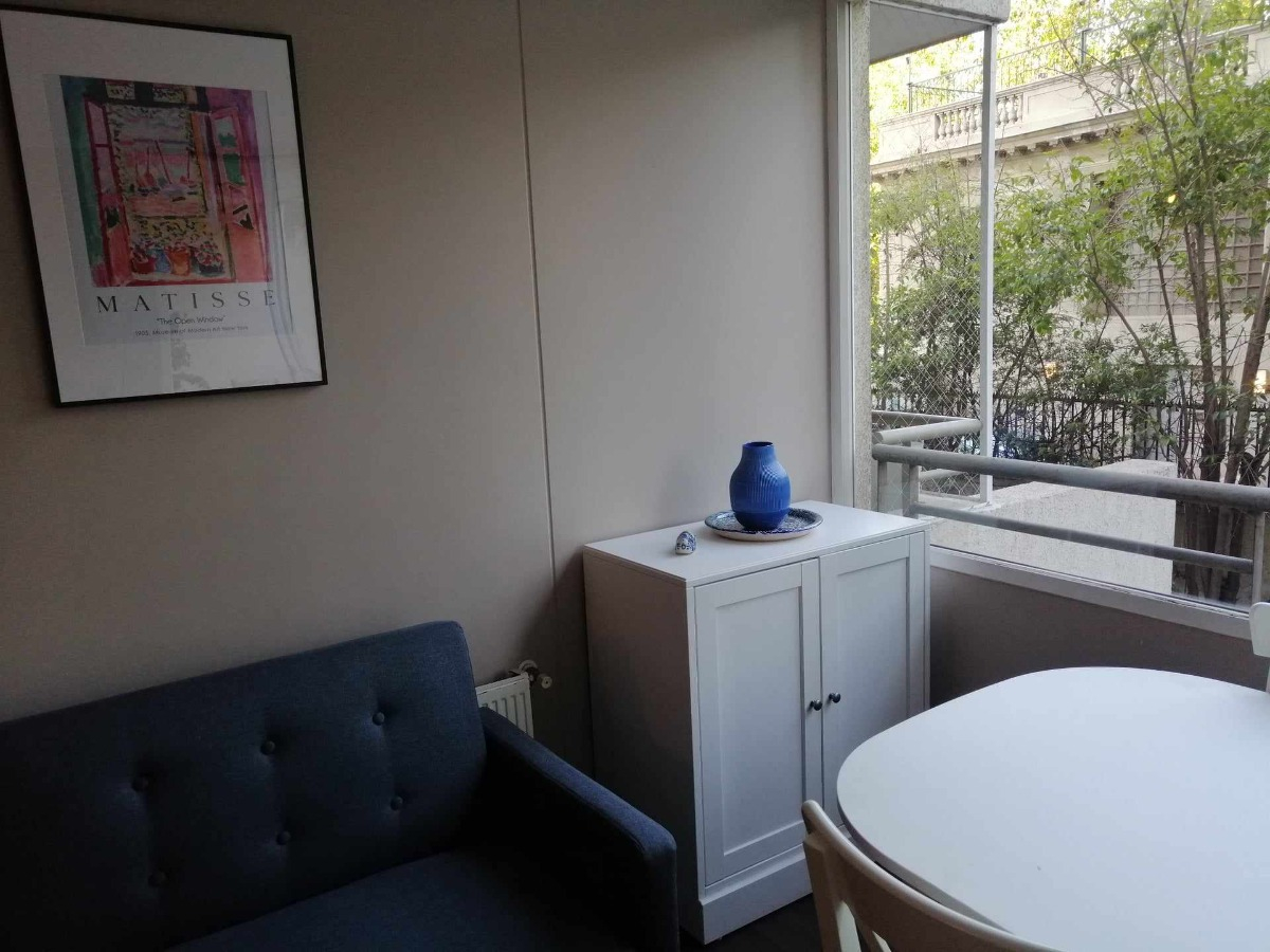 Venta Departamento O 2D en suite Walk-in cl&oacute;set 2B 1E 1B Los Leones - Providencia