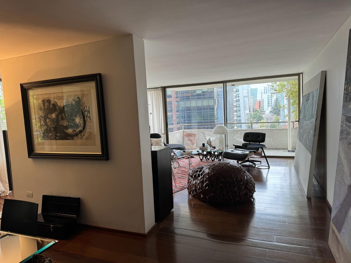 Arriendo Departamento O 4D en suite Walk-in cl&oacute;set 3B 1E 1B Barrio El Golf - Las Condes