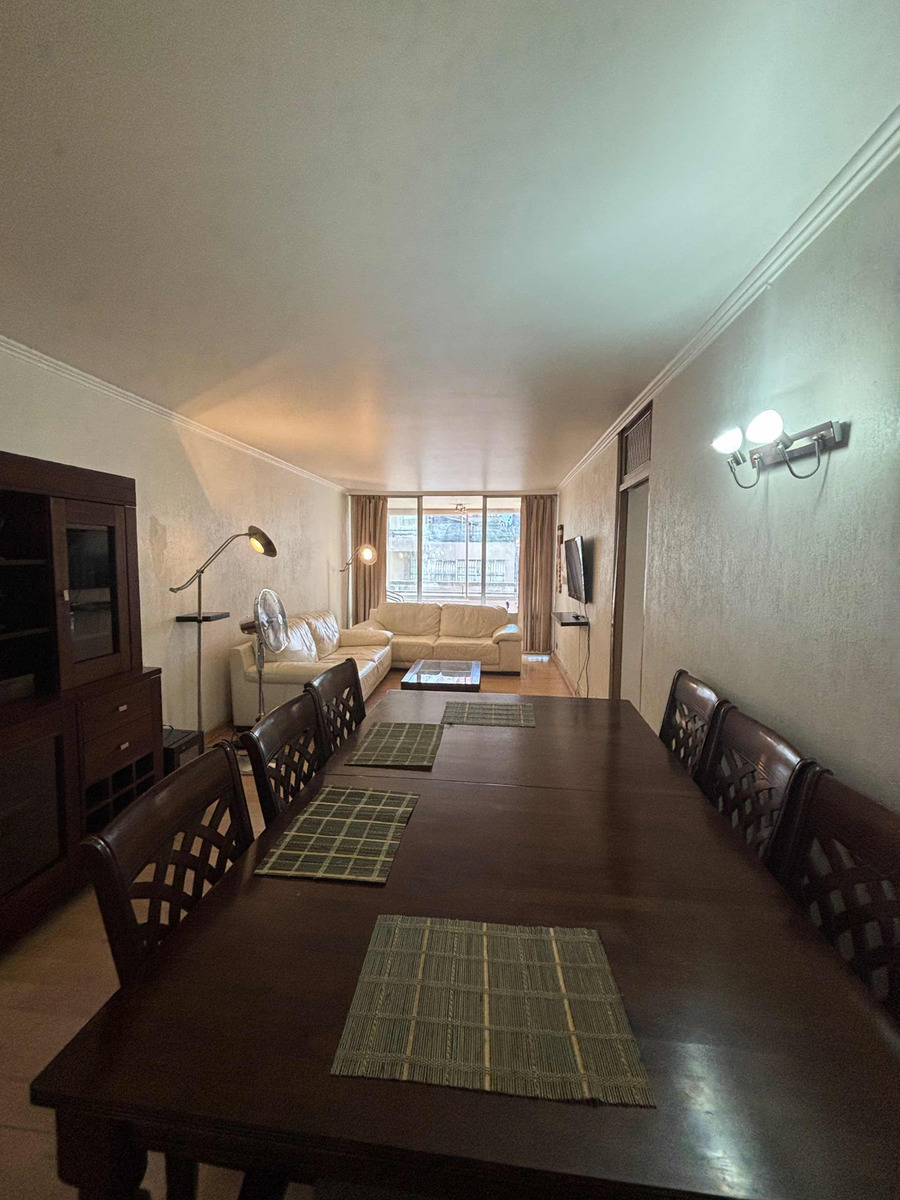 Arriendo Departamento 3D 2B 1E Barrio El Golf - Las Condes