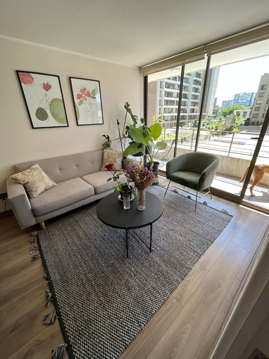 Arriendo Departamento O 2D Walk-in cl&oacute;set 2B 1E Metro Irarr&aacute;zaval - &Ntilde;u&ntilde;oa