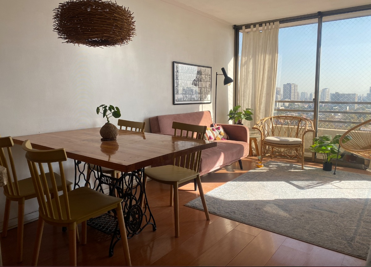 Arriendo Departamento P 2D en suite 2B 1E 1B Barrio Italia - Providencia