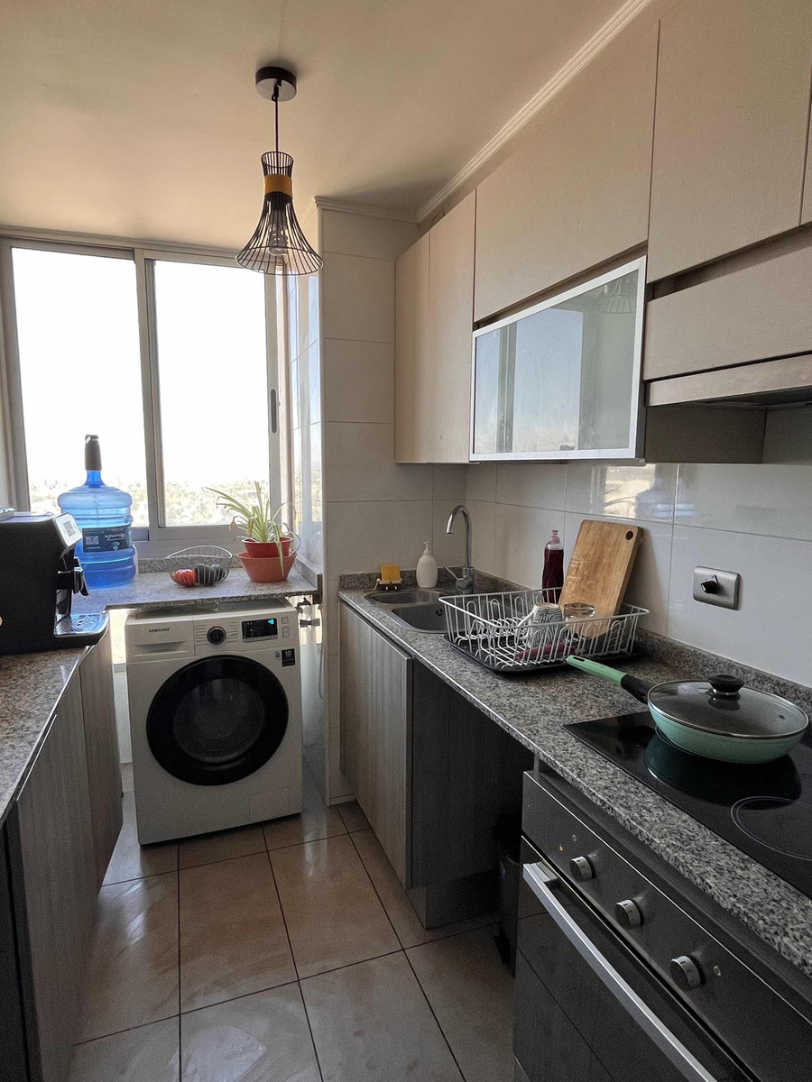 Arriendo Departamento O 3D en suite Walk-in cl&oacute;set 2B 1E 1B Parque Juan XXIII - &Ntilde;u&ntilde;oa