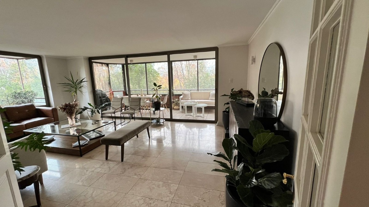 Arriendo Departamento 4D en suite Walk-in cl&oacute;set 4B 2E 1B Parque Arauco - Las Condes