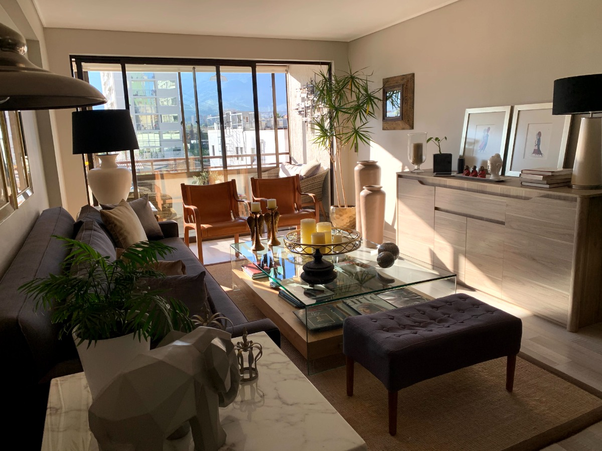 Arriendo Departamento O 3D en suite 3B 1E 1B Rotonda Atenas - Las Condes