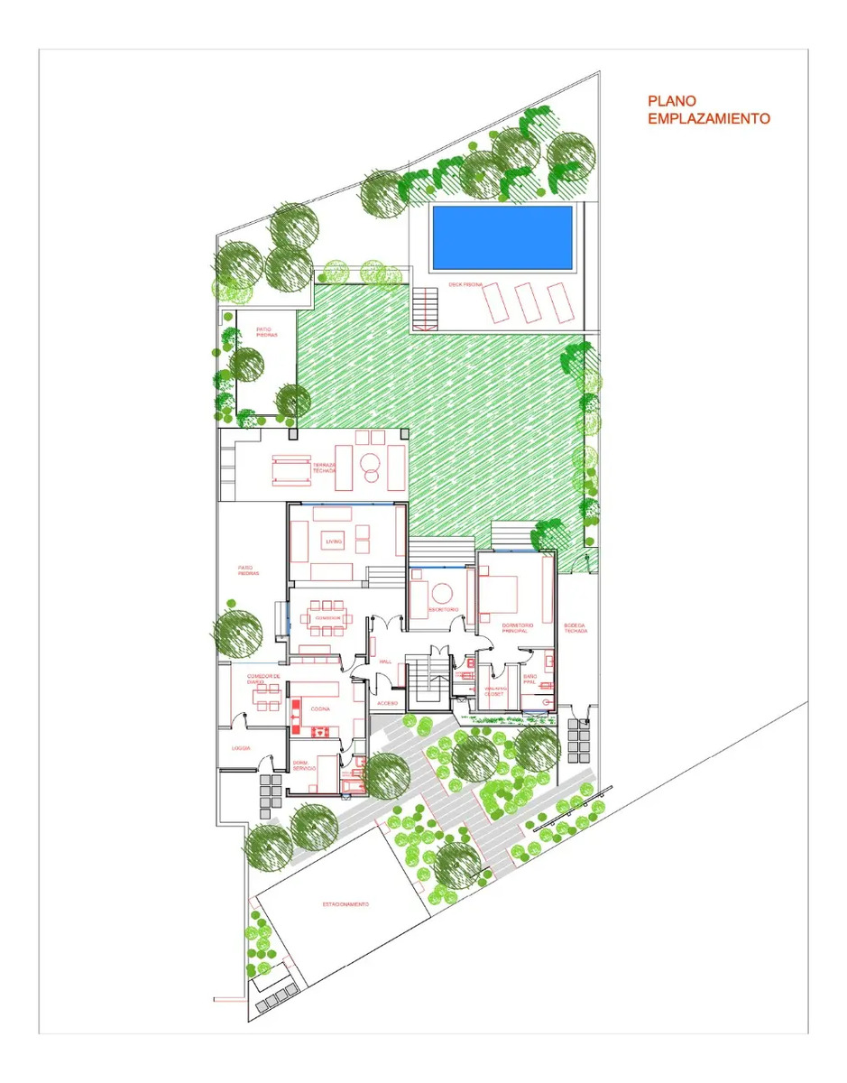 Arriendo Casa NP 4D Walk-in cl&oacute;set 4B 3E 1B San Carlos de Apoquindo - Las Condes