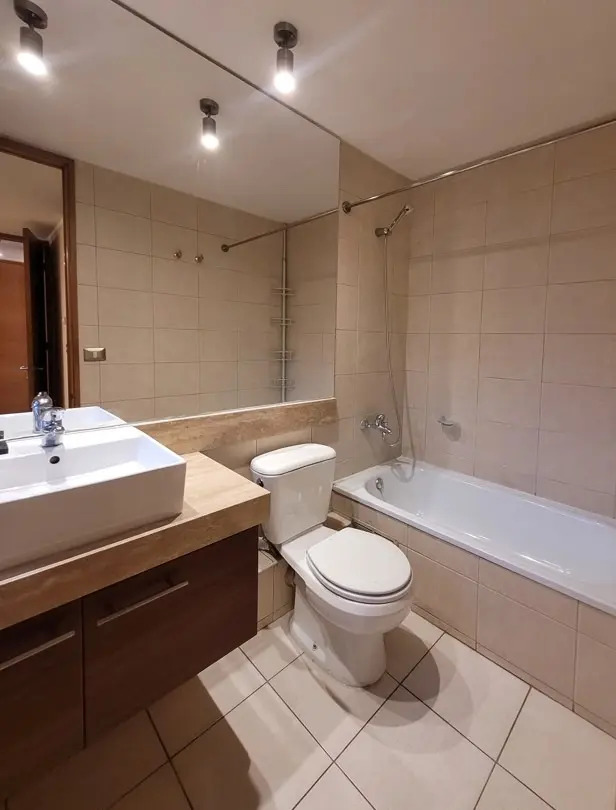 Arriendo Departamento SP 2D en suite Walk-in cl&oacute;set 2B 1E 1B Las Lilas - Providencia