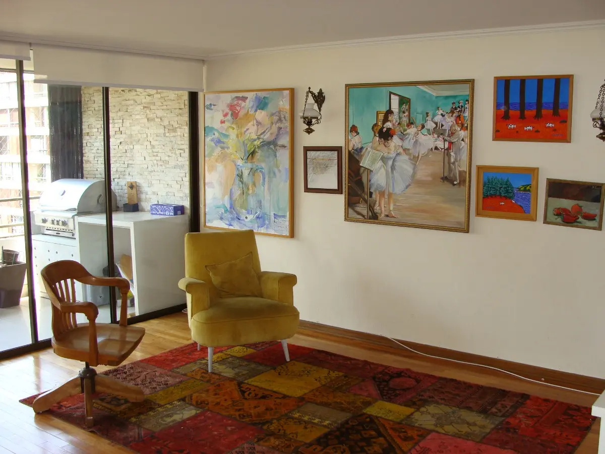 Venta Departamento NO 3D en suite Walk-in cl&oacute;set 3B 1E 1B Barrio El Golf - Las Condes