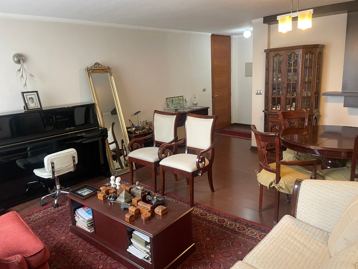 Venta Departamento SO 2D en suite Walk-in cl&oacute;set 2B 1E 1B Las Lilas - Providencia