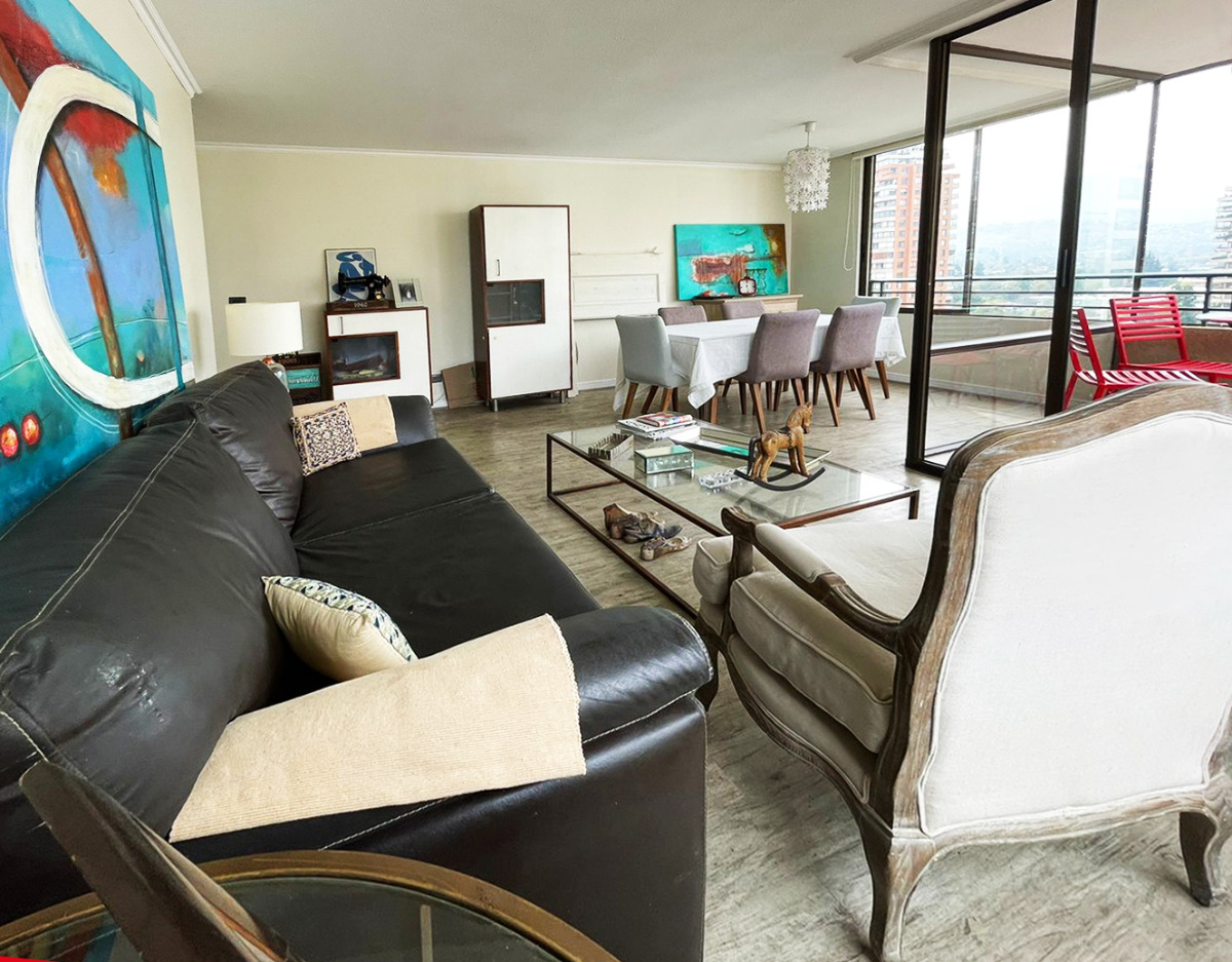 Venta Departamento SO 4D en suite 3B 1E 1B Rotonda Atenas - Las Condes