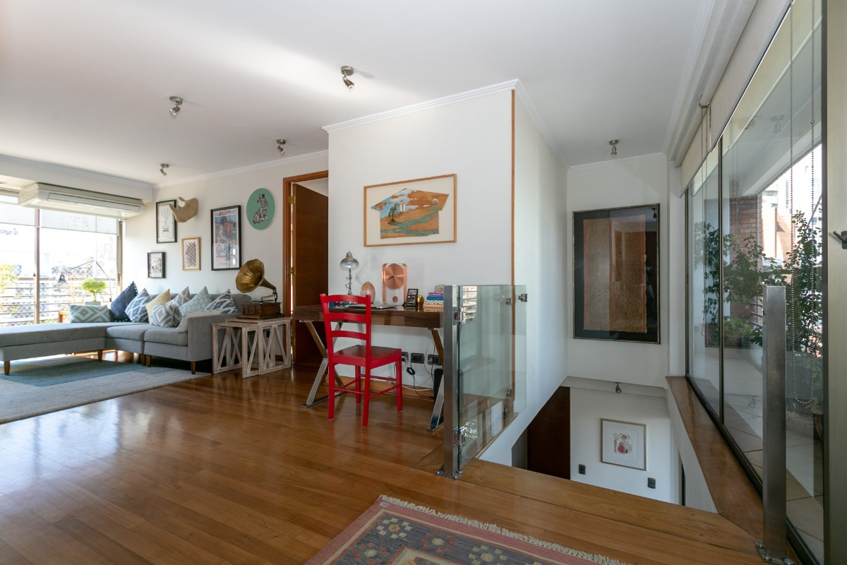 Arriendo Departamento NOSP 3D en suite Walk-in cl&oacute;set 4B 2E 1B Barrio El Golf - Las Condes