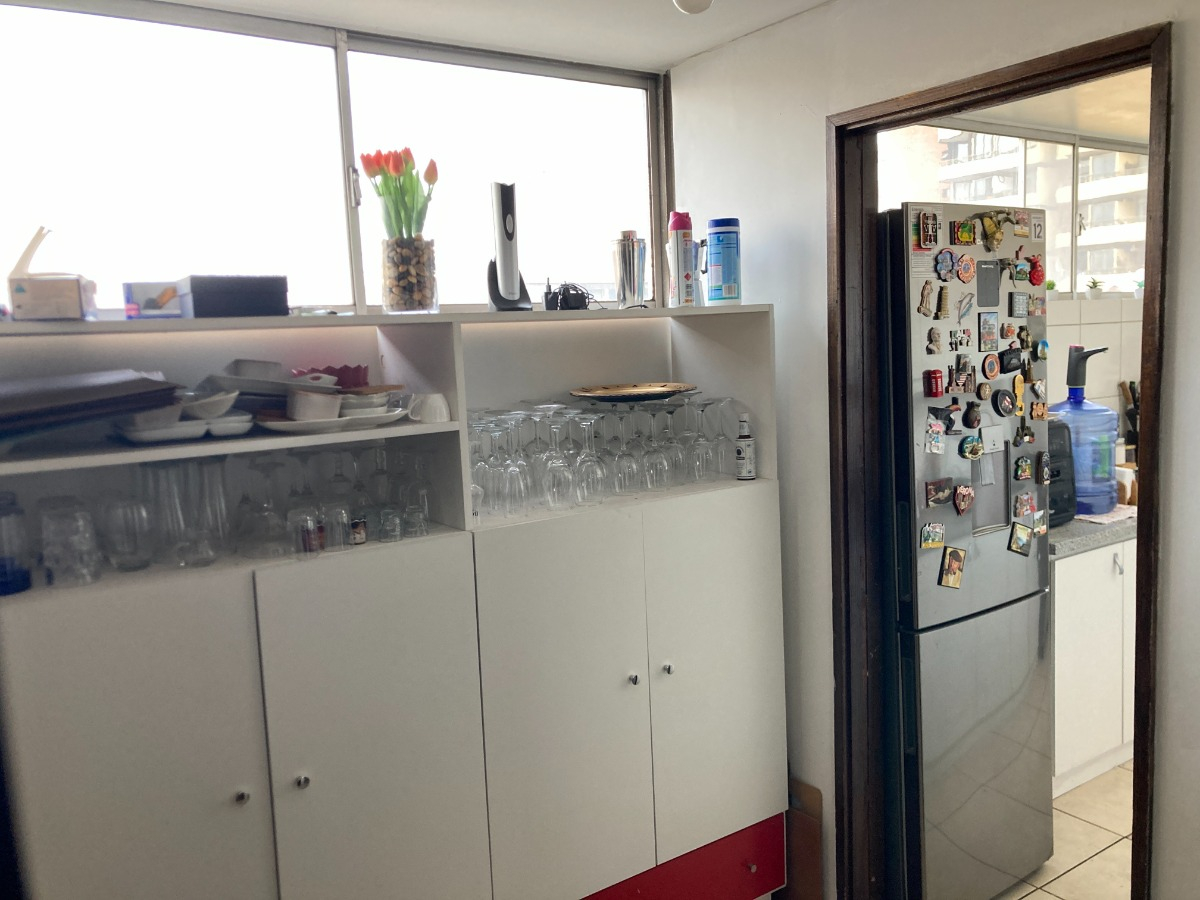Arriendo Departamento N 3D Walk-in cl&oacute;set 2B 1E 1B Metro Tobalaba - Mall Costanera - Providencia