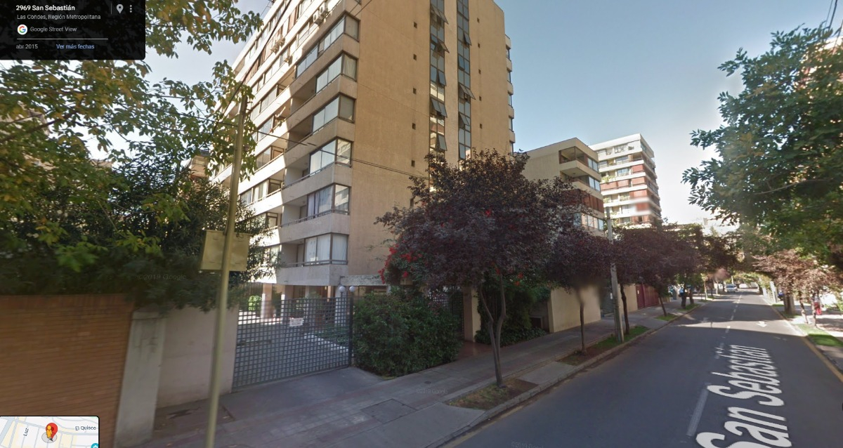 Arriendo Departamento N 2D 2B 1E 1B Barrio El Golf - Las Condes