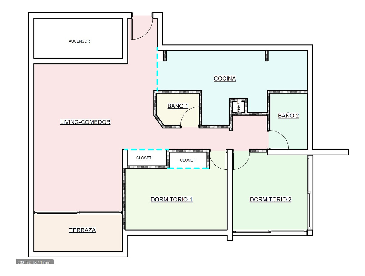 Arriendo Departamento SO 2D en suite 2B 1E Metro Tobalaba - Mall Costanera - Providencia