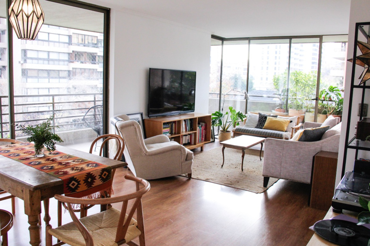 Arriendo Departamento P 3D 2B 1E 1B Las Lilas - Providencia