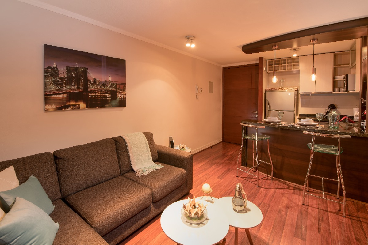 Arriendo Departamento SP 1D en suite Walk-in cl&oacute;set 1B 1E 1B Parque Arauco - Las Condes