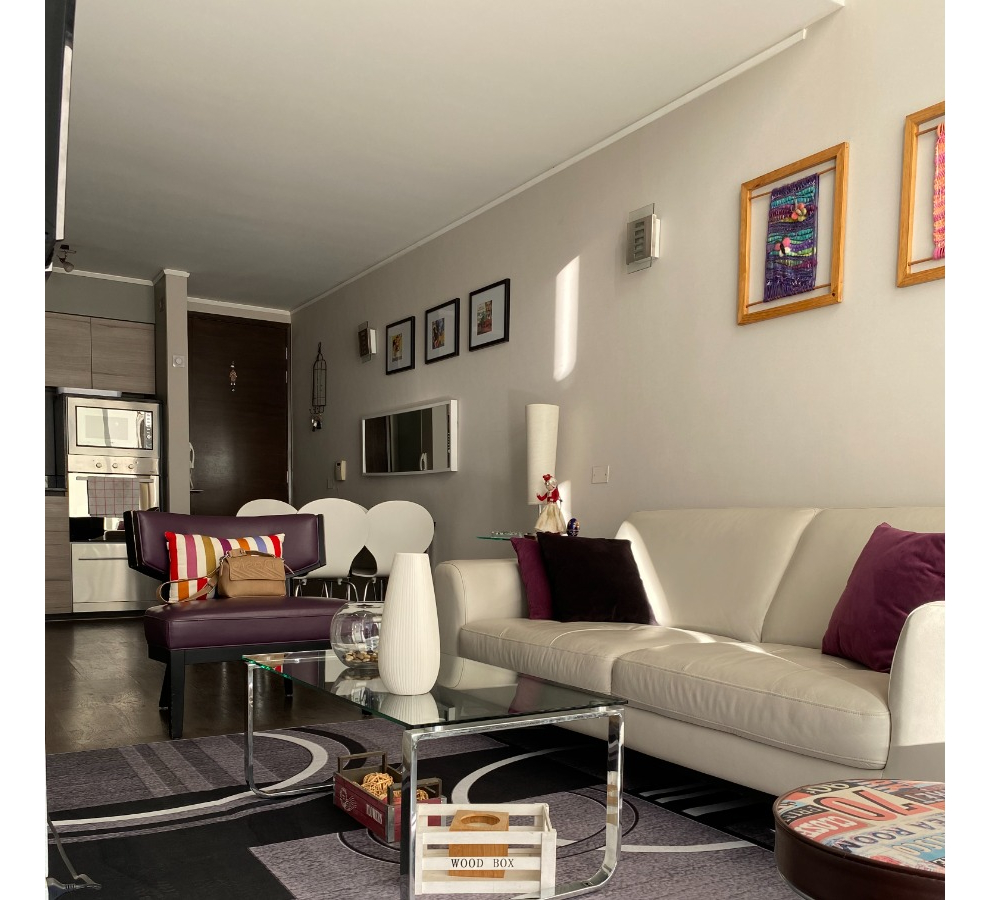 Arriendo Departamento 1D Metro Hernando de Magallanes - Las Condes