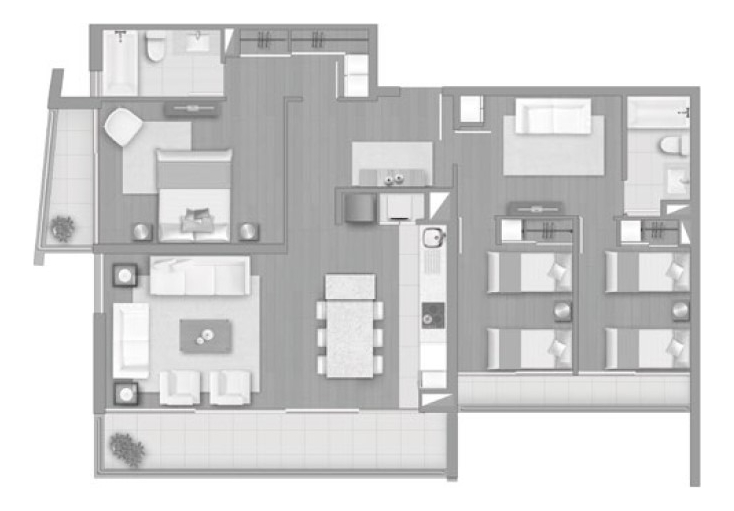 Venta Departamento NP 3D 2B 1E 1B Troncos Viejos - La Reina