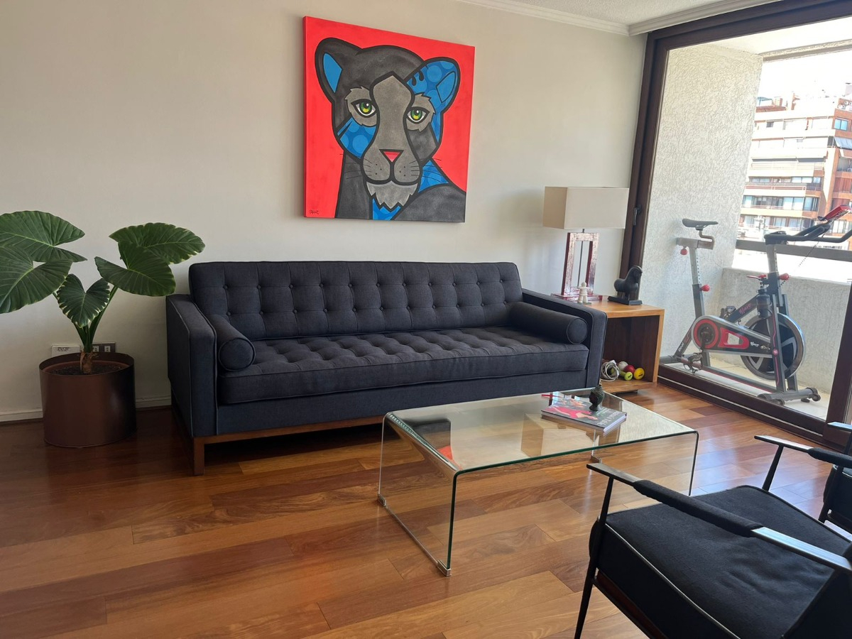 Arriendo Departamento SP 2D en suite 2B 1E 1B Barrio El Golf - Las Condes