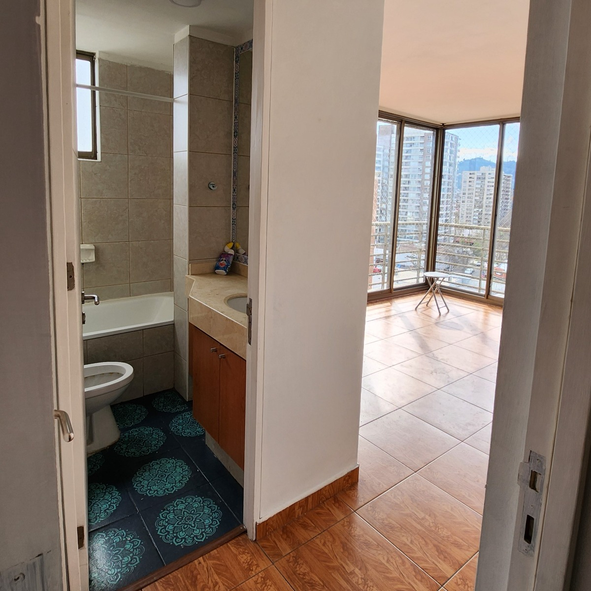 Arriendo Departamento NP 3D en suite 2B 1E 1B Metro Monse&ntilde;or Eyzaguirre - &Ntilde;u&ntilde;oa