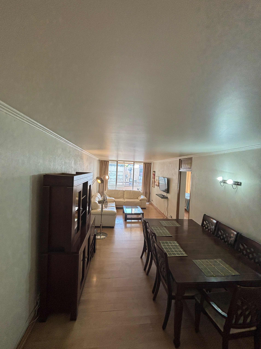 Arriendo Departamento 3D 2B 1E Barrio El Golf - Las Condes