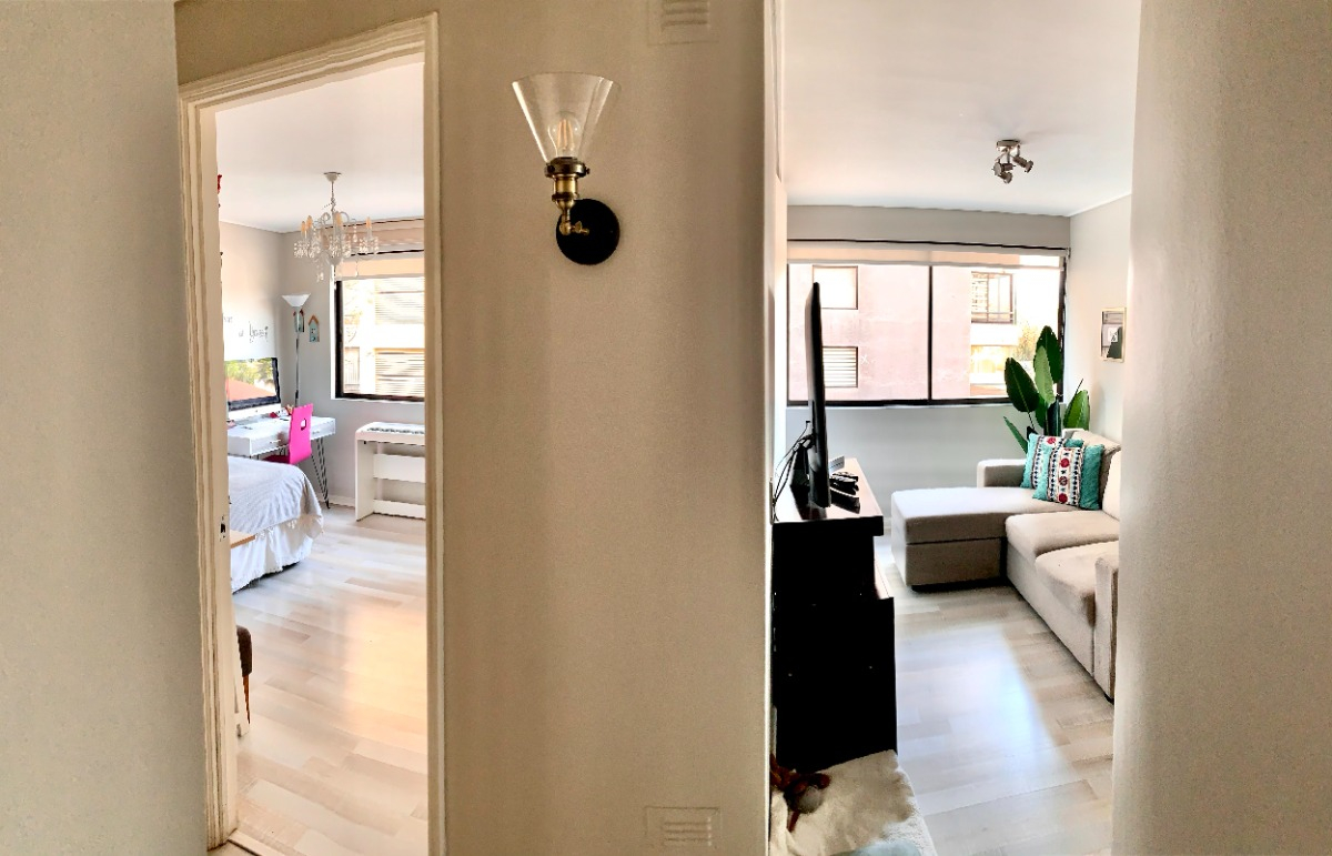 Arriendo Departamento O 3D en suite 3B 1E 1B Rotonda Atenas - Las Condes