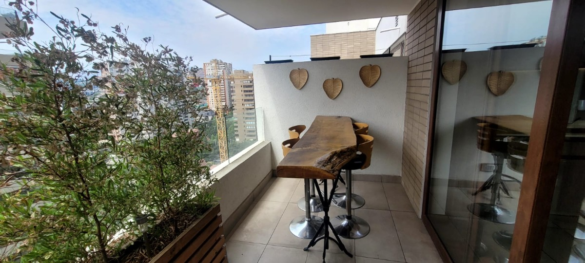 Arriendo Departamento N 3D en suite Walk-in cl&oacute;set 3B 2E 2B Parque Arauco - Las Condes