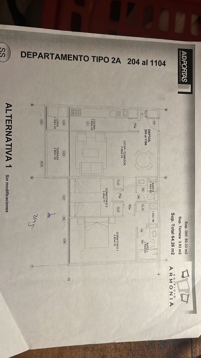 Venta Departamento S 2D 2B 1E 1B Metro &Ntilde;u&ntilde;oa - &Ntilde;u&ntilde;oa